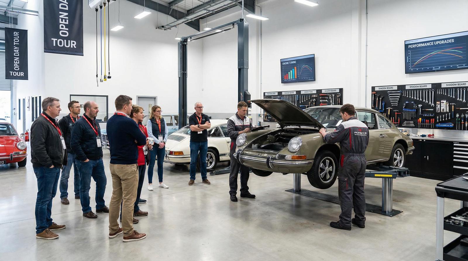 熟女人妻修车改装工坊参观视频